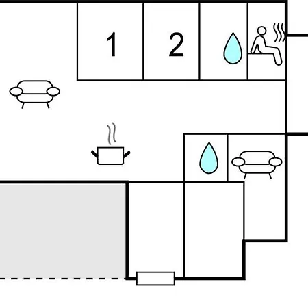 Дом отдыха 3 Bedroom Gorgeous In *