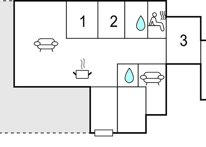 Prázdninový dům 3 Bedroom Gorgeous In *